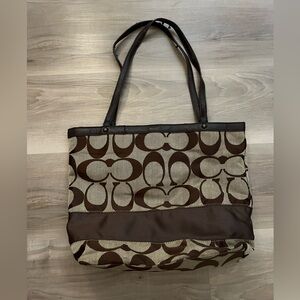 Vintage Coach Tote NoC06k - 10124